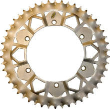 Load image into Gallery viewer, Sunstar steel rear works-Z sprocket 49t for Yamaha YZ250 dirt bike, designed for 520 chain compatibility.