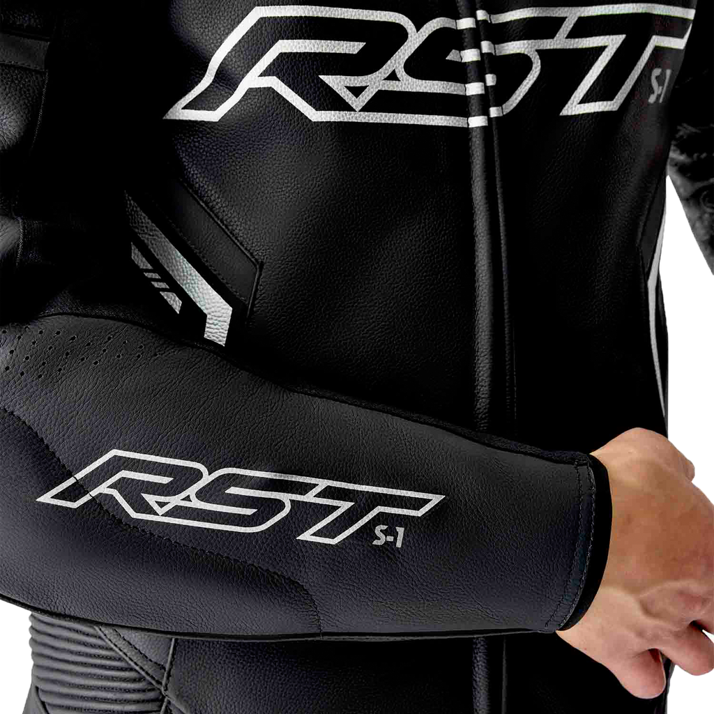 S1 D3o Suit Blk/Whi Leather 3x