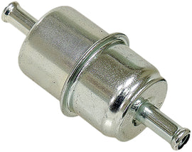 SP1 fuel filter for AC/S-D/Yam intake, carburetor, and fuel system, shown mounted in engine bay with hoses attached
