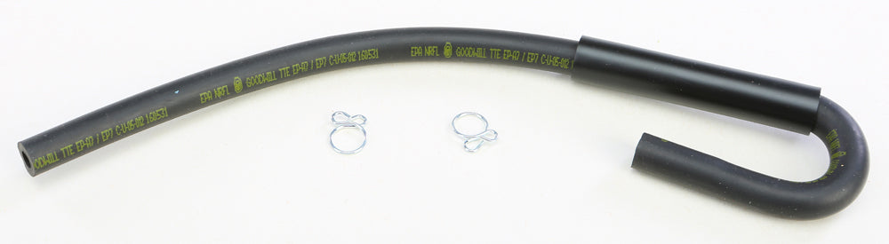 All Balls Hose and Clamp Kit FS110-0101 for intake, carb, and fuel systems, featuring hoses and clamps arranged for installation.