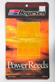 Boyesen motorcycle reeds 59-7625 for intake and carburetor fuel system, showing detailed reed valve components.