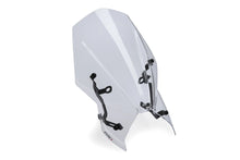 Load image into Gallery viewer, Clear PUIG windscreen for Naked New Generation Touring motorcycle, designed to fit Suzuki models, offering wind protection.