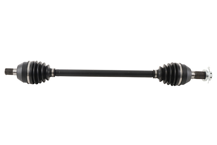 All Balls 8 Ball Extreme Axle Drive component in silver with black accents, designed for front axle applications.
