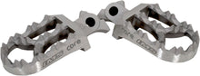 Load image into Gallery viewer, IMS Core MX footpegs for Yamaha motorcycle, durable metal foot controls with textured surface for grip.