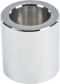 HardDrive 1-inch chrome wheel spacer for tires, 1.625-inch, automotive wheel accessory, metal finish for enhanced vehicle fitment.