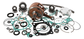 Vertex Complete Engine Rebuild Kit for Honda WR101179, including engine components, laid out on a clean surface.