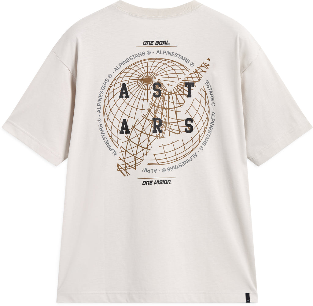 Latitude Oversized Ss Csf Tee Cement Sm