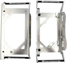 Load image into Gallery viewer, Enduro Engineering radiator braces for KTM and Husqvarna motorcycles, protective guards mounted on the radiator.