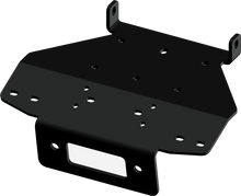 Charger l'image dans la galerie, KFI Products Winch Mount 10-2270 bracket for off-road winch installation, made of durable metal with mounting holes