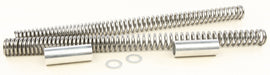 Patriot multirate fork springs, 39mm, for motorcycle suspension, showing coiled metal springs with brand markings.