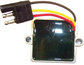 SP1 Voltage Regulator 12-3081 for electrical systems, showing the compact black device with connection terminals.