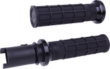 ODI Grips - Lock-On Hart-Luck Full-Waffle Black/Black Cvo `23-24 - 206-40129