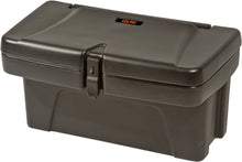 Load image into Gallery viewer, Kolpin KXP Saddle Storage Gen 2 luggage mounted on off-road vehicle with rugged outdoor background