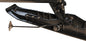 OTTP Ice Storm Reversible Ski Scratchers mounted on skis, durable ice scratchers for snow and ice conditions.