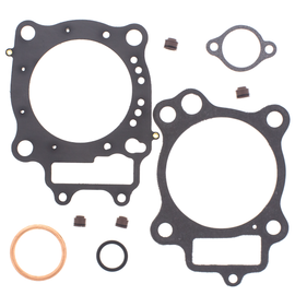 Vertex Top End Gaskets 681-0268 set showing detailed rubber seals and gasket components for engine top end repair.