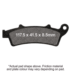 Brake Pads Sfa324hh Double H Sintered