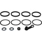 All Balls front brake caliper rebuild kit 44313-08a with calipers and brake components for motorcycle braking system