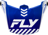 Fly Racing Kinetic Menace Visor Blue/White 73-8669