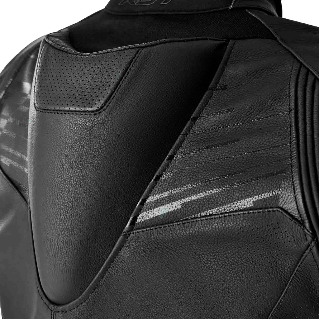 Tractech Evo D3o Jacket Black Leather Lg