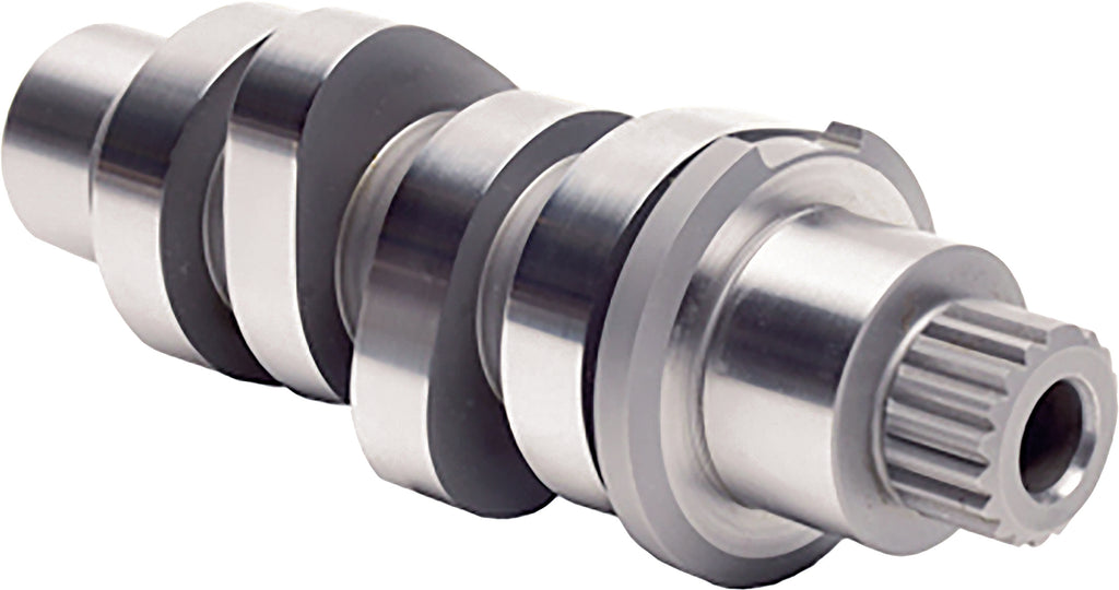 TTS 190 Camshaft for 2024 M8 engine, center cooled, with part number 133-5030, shown mounted on engine.