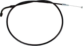Motion Pro black vinyl throttle push cable 70-2089 for motorcycle control lines, showing the flexible cable with protective black vinyl coating.