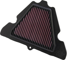 Load image into Gallery viewer, K&amp;N Air Filter 741111, high-performance air filter for improved engine airflow, shown in close-up image.