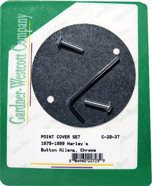 Gardner-Westcott chrome points cover set for Evo 830-1026, hardware fasteners and fittings, shown in close-up image.
