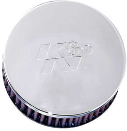K&N Air Filter 790850 for intake, carb, and fuel systems, showcasing a high-performance automotive filter with a durable design.