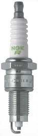 NGK Spark Plug #6334/10 2-ZGR5C showing metal electrode and ceramic insulator for automotive engine ignition system