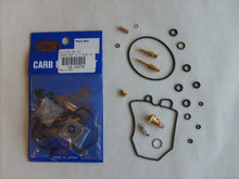 Load image into Gallery viewer, K&amp;L Carburetor Repair Kit 118-2575 for intake, carburetor, and fuel system with various rubber and metal parts laid out.