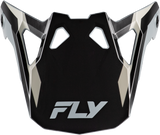 Fly Racing - Formula Cp Seal Visor Black/Grey/Light Grey Yl-Lg - 73-0040VS