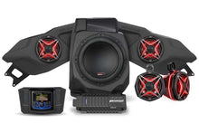 Load image into Gallery viewer, SSV Works 5 speaker kit with Phase EQ and JVC controller, showing speakers and control unit for audio enhancement system.
