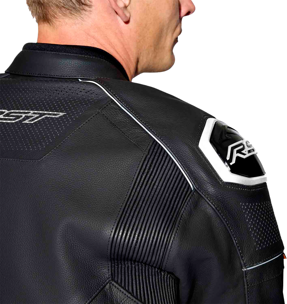 S1 D3o Leather Jacket Blk/Whi 5x