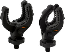 Load image into Gallery viewer, Kolpin KXP Ratcheting Rhino Grip ATV mount bracket in black, with adjustable ratchet mechanism and mounting surface.
