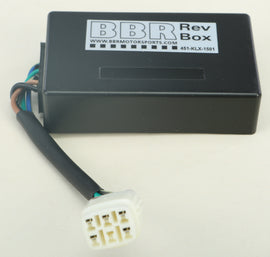 Electrical bbr Rev Box 80-9952 with visible connectors and circuit board for vehicle or machinery use.