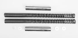 Patriot Genesis Fork Springs 41mm suspension component for motorcycle forks, shown in black with coil design.