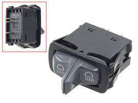 SP1 headlight switch model 12-0173 showing the switch with labeled controls and mounting hardware on a neutral background.