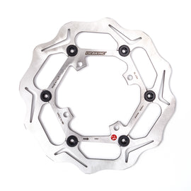 Braking Braking Batfly 270 front rotor oversized kit with 32-5354, showing metal brake rotor with vented design and mounting holes.