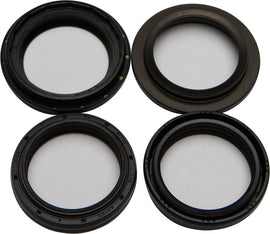 All Balls suspension fork and dust seal wiper kit 22-56129 with black and silver components for motorcycle forks.