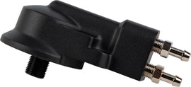 HardDrive black wrinkle oil filter housing for Evo 92-99, model 820-0709, with visible details of the durable oil filter housing.