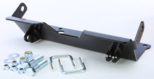 Load image into Gallery viewer, KFI Products UTV plow mount kit 10-5370 with brackets, showing sturdy metal mounting hardware for utility task vehicles.