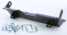 KFI Products UTV plow mount kit 10-5370 with brackets, showing sturdy metal mounting hardware for utility task vehicles.