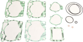 Athena Top End Gasket Kit without Valve Cover Gasket for engine, showing gasket set and components on a clean surface.