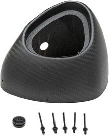 Yoshimura End Cap Kit Flared Alpha/T 2-inch exhaust component in matte finish, featuring sleek design and branding details.