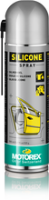 Load image into Gallery viewer, Motorex Silicone Spray 500ml, a versatile automotive and industrial lubricant and protectant in a clear spray bottle.