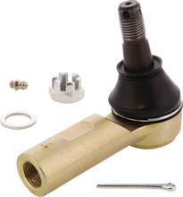 Load image into Gallery viewer, All Balls suspension tie rod end kit for Kawasaki, featuring metal ball joints and rubber boots for steering linkage repair.