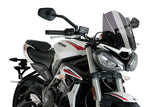 PUIG - Windscreen Naked New Gen Sport Dark Smoke Tri - 561-20432D