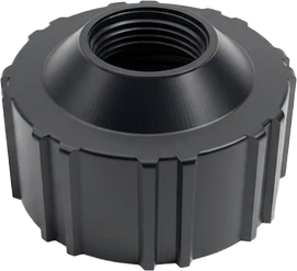 Tuff Jug black storage cap for Gen 3 utility containers, designed for secure sealing and easy handling of Tuff Jug products.
