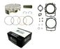 Namura Top End Kit Hyperdryve 94.94 for KTM 185 with piston components and piston kit parts in the image.