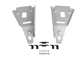 RIVAL POWERSPORTS USA alloy curved front A-arm guards for Polaris 84-2334, showcasing durable metal protection for off-road vehicles.